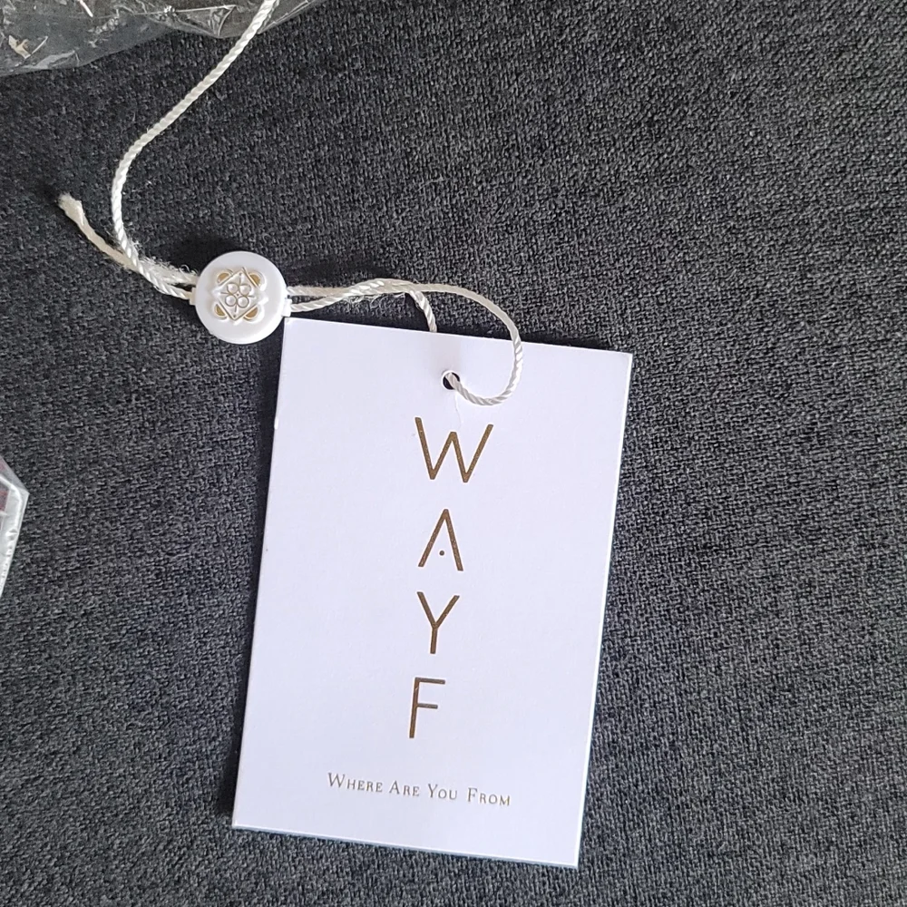 WAYF Cream/White Dress NWT - Picture 9 of 10